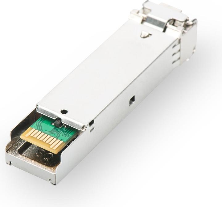 Actual product image Digitus SFP+ 10 Gbps Bi-directional Module Singlemode 10km Tx1330/Rx1270 LC Simplex Connector with DDM