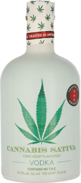Image du produit Sativa Cannabis Fibre Hemp Flavoured Vodka 37,5% Vol. 0,7l (1 x 70 cl)