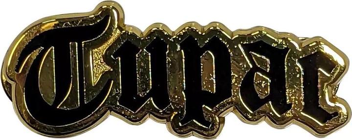 Produktbild Tupac Shakur Logo Abzeichen Metall