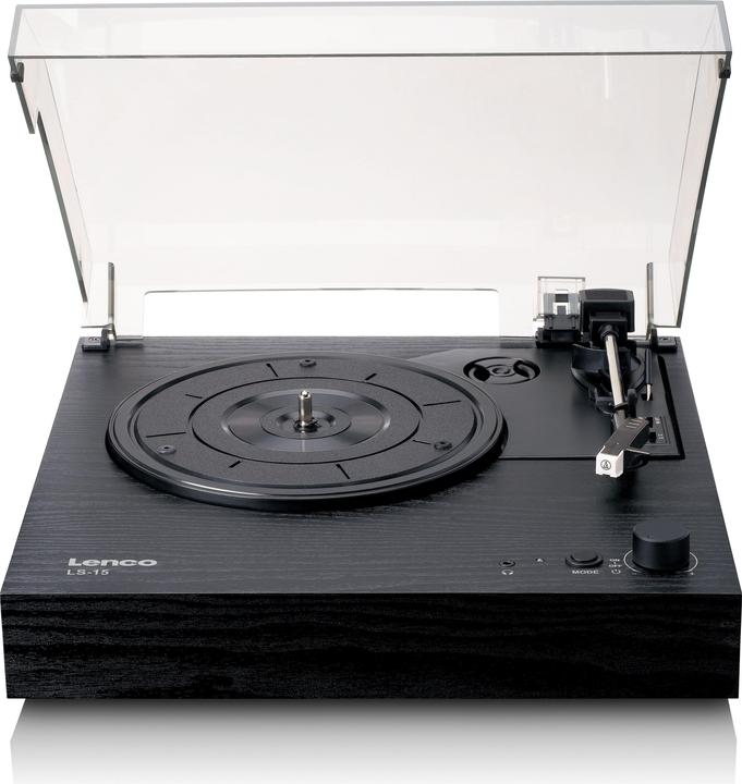 Actual product image Lenco LS-15BK black (Manual)