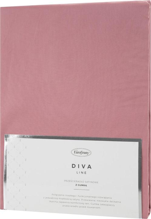 Actual product image Eurofirany DIVA LINE DINA sheet in cotton satin with elasticated band 180 x 200 x 30 cm (180 x 200 cm)