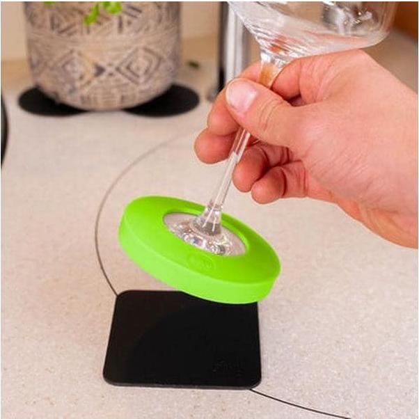 Immagine prodotto Silwy Magnet-Kondom für Stielgläser Hellgrün (1 x)