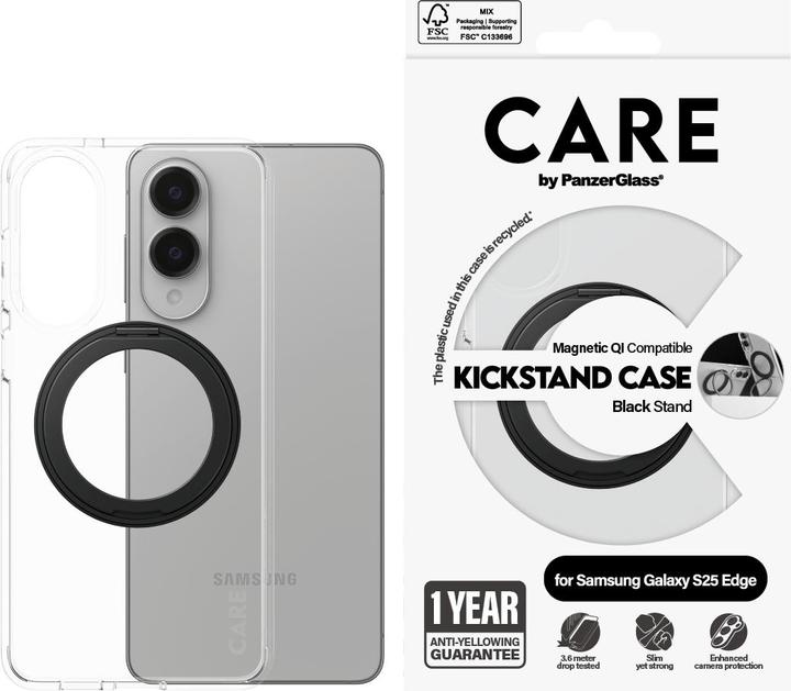 Actual product image Care Feature Case Heat Beat (Samsung Galaxy S25 Edge)
