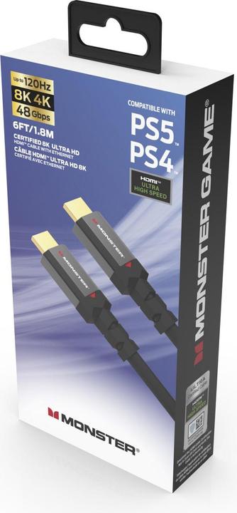 Image du produit Monster Game 8k (1.80 m, HDMI)