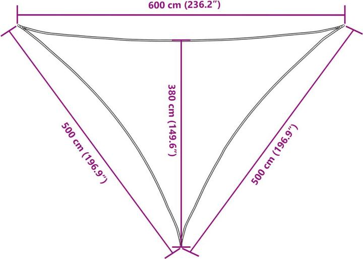Actual product image VidaXL Aurelio (500 x 500 x 600 cm)