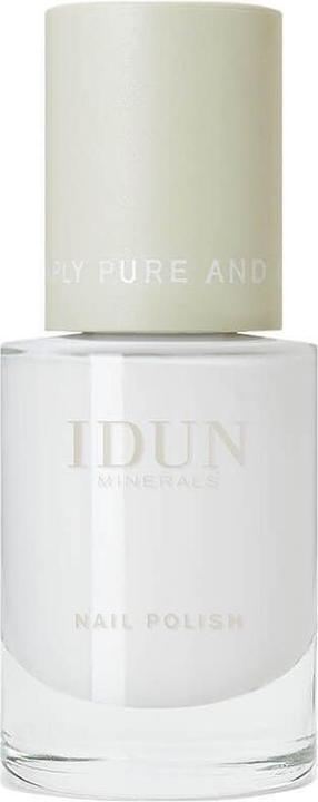 IDUN Minerals Minerals Nail Polish Mansten Classic White (Farblack)