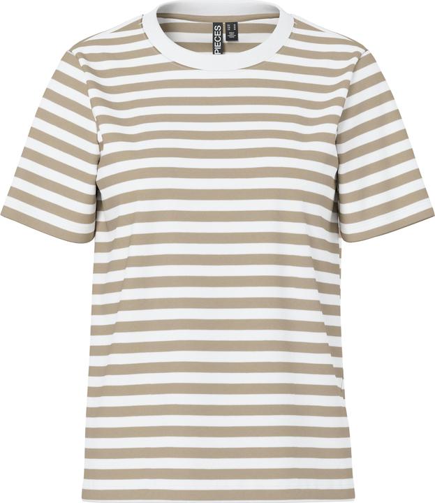 Actual product image Pieces Pcria Ss Tee Stripes Noos Bc (L)