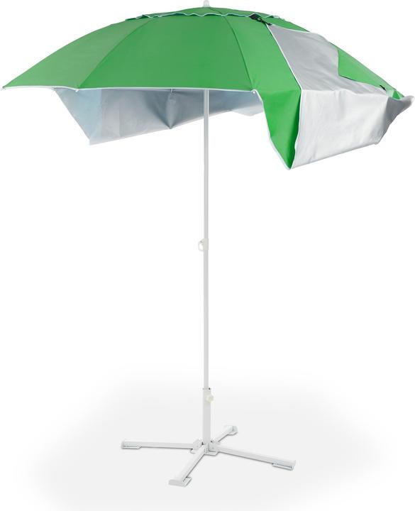 Actual product image Relaxdays Parasol beach shell (1.75 m)