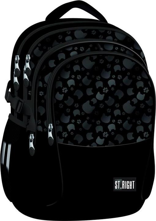 Produktbild Majewski 4-fach Rucksack ST. RECHTS BP-01 schwarze Katzen