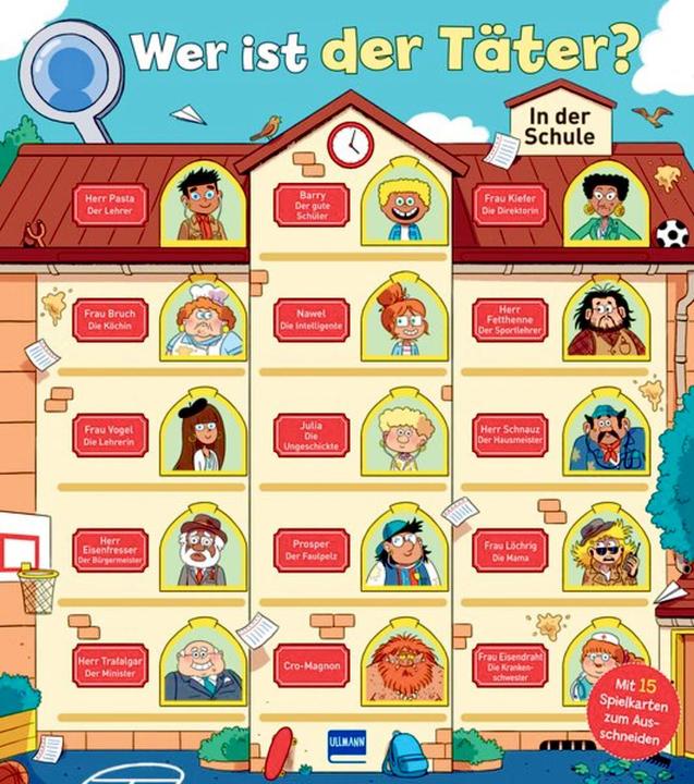 Produktbild Prévot:Wer ist der Täter? In der Schule (Deutsch, Pascal Prévot, 2024)
