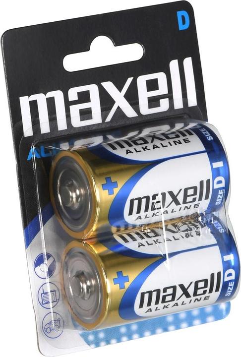 Actual product image Maxell Battery Mono D (2 pcs., D)