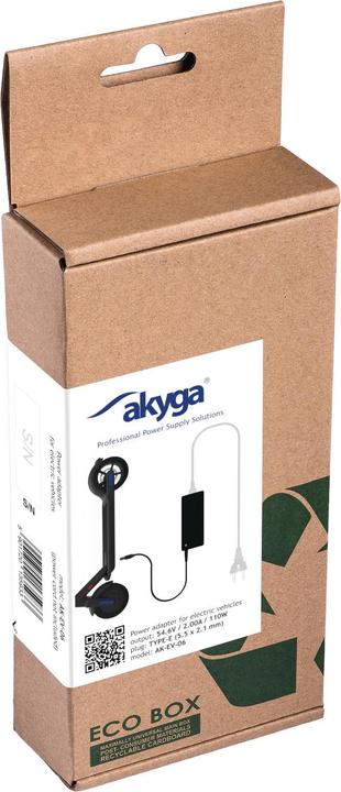 Image du produit Akyga Chargeur de batterie pour vélo électrique (Chargeur de vélo électrique)