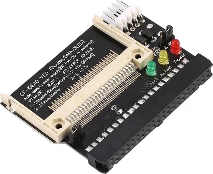 Produktbild PowerGuard CF zu IDE Adapter 40-Pin für IDE Festplatten an Mainboards