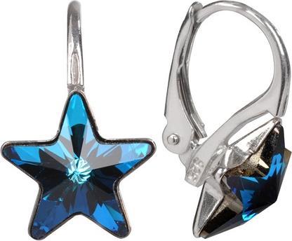 Levien Silver girls earrings Star Bermudaue for kids