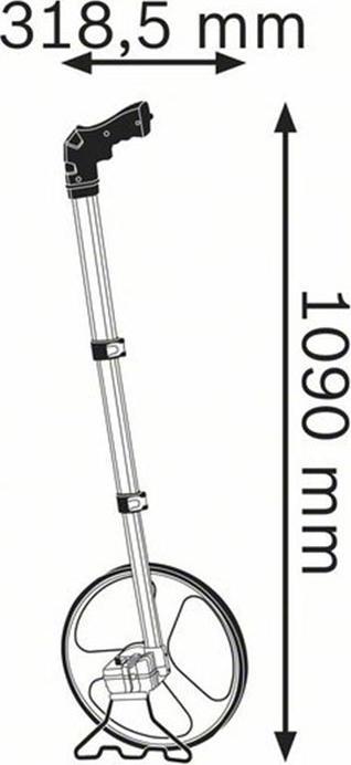 Produktbild Bosch Professional Messrad - leicht (M)