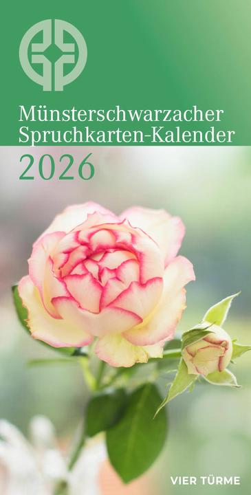 Actual product image Münsterschwarzacher Spruchkarten-Kalender 2026 (German)
