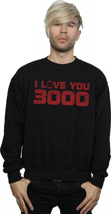 Image du produit - Sweat AVENGERS ENDGAME LOVE YOU DISTRESSED - Homme (L)