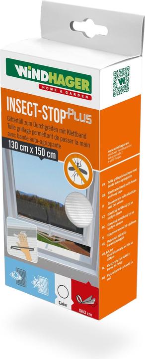 Windhager Moustiquaire pour fenêtres de toit (130 x 150 cm)