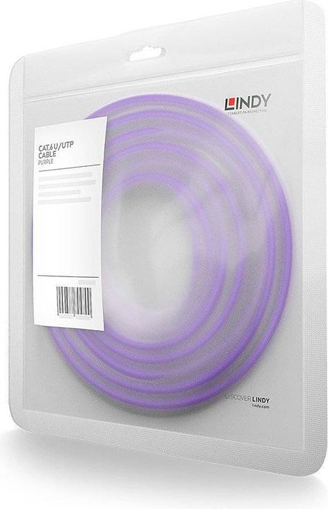 Actual product image Lindy Network cable (U/UTP, CAT6, 20 m)