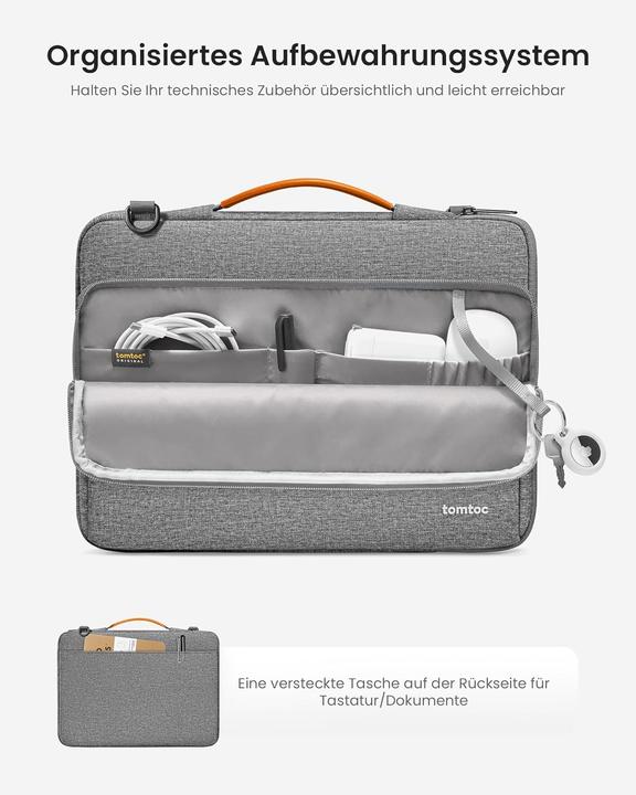 Immagine prodotto tomtoc Tragbare Laptop-Hülle (16", Apple, ASUS, Lenovo, Dell)