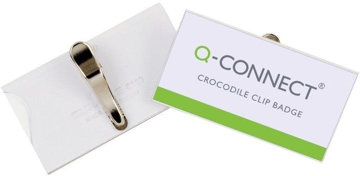 Image du produit Q-Connect Badges avec pince crocodile