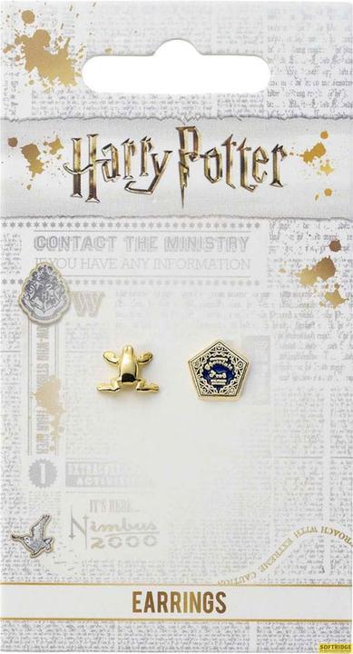Immagine prodotto Carat HARRY POTTER - Boucles d'Oreilles - Grenouille en Chocolat & Boîte (Lega di zinco)