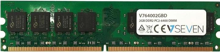 Produktbild V7 V764002GBD (1 x 2GB, 800 MHz, DDR2-RAM, DIMM)