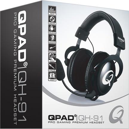 Actual product image QPAD QH-91 Pro Gaming Premium Headset (Cable)