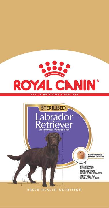 Produktbild Royal Canin Labrador Sterilised (Adult, 1 Stk., 12000 g)