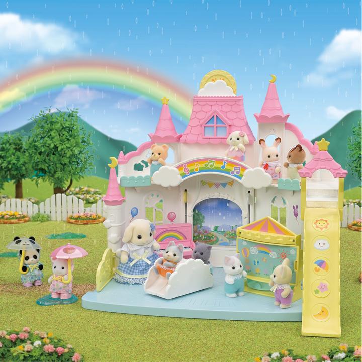 Actual product image Sylvanian Families Adventure kindergarten "Sonnenschloss"
