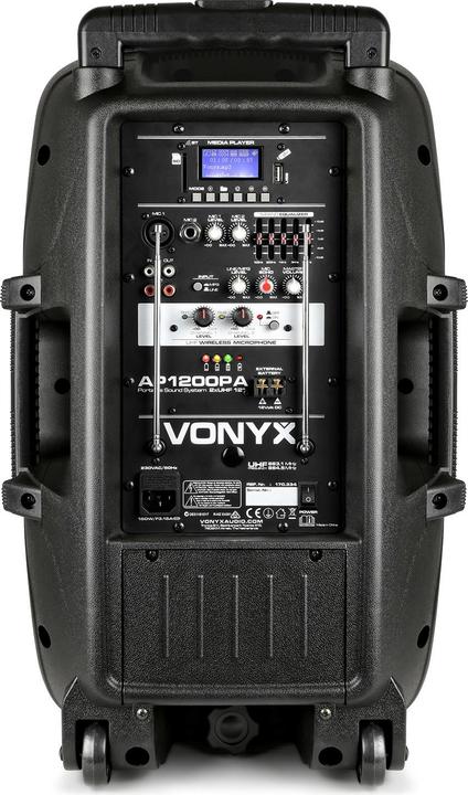Actual product image Vonyx AP1200PA Handmics (Active, 1x 600 W)
