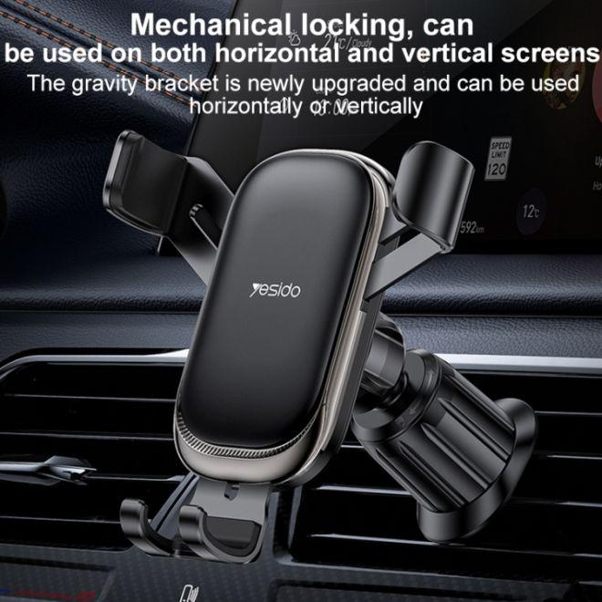 Actual product image Yesido C247 Car mount horizontal and vertical for 4.7" to 7.2"