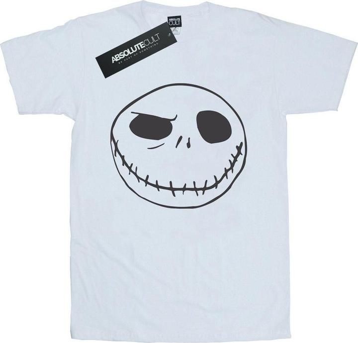 Actual product image Disney Mens Nightmare Before Christmas Jack's Big Face T-Shirt (M)