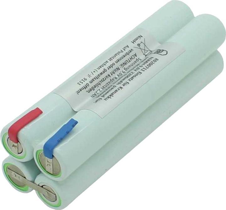 Image du produit XCell 2200mAh Zelleneinsatz für Kranakku NiMH 9,6V 900mAh passend für NBB AKK0600 zum Selbsteinbau (9.60 V, 900 mAh)