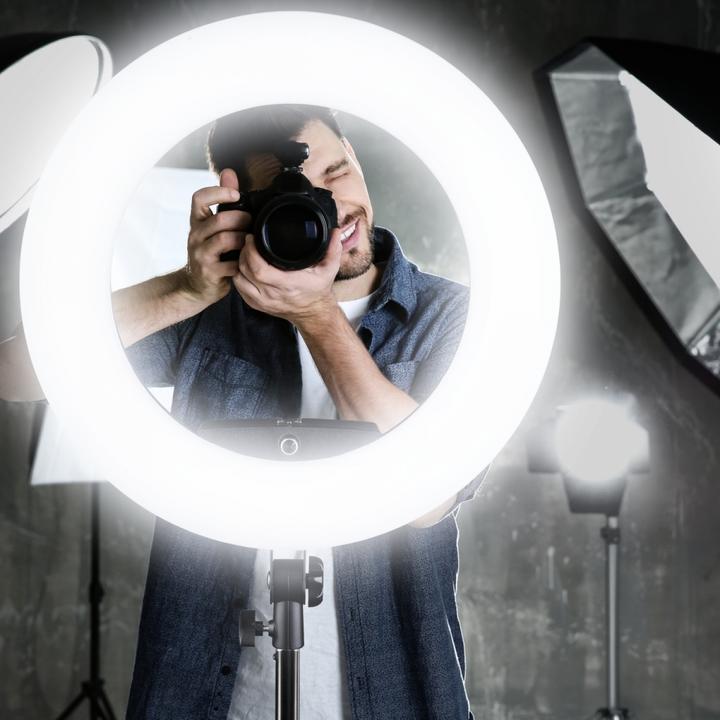 Image du produit Walimex pro Lumière d'anneau LED Pro Medow 960 Pro Bi Color (éclairage annulaire)