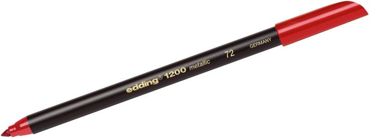 Produktbild Edding Fasermaler Metallic Colour Pen (Rot, 1 x)