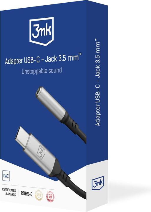 Immagine prodotto 3MK USB C - Jack da 3,5 mm (USB 3.2 Gen 1)