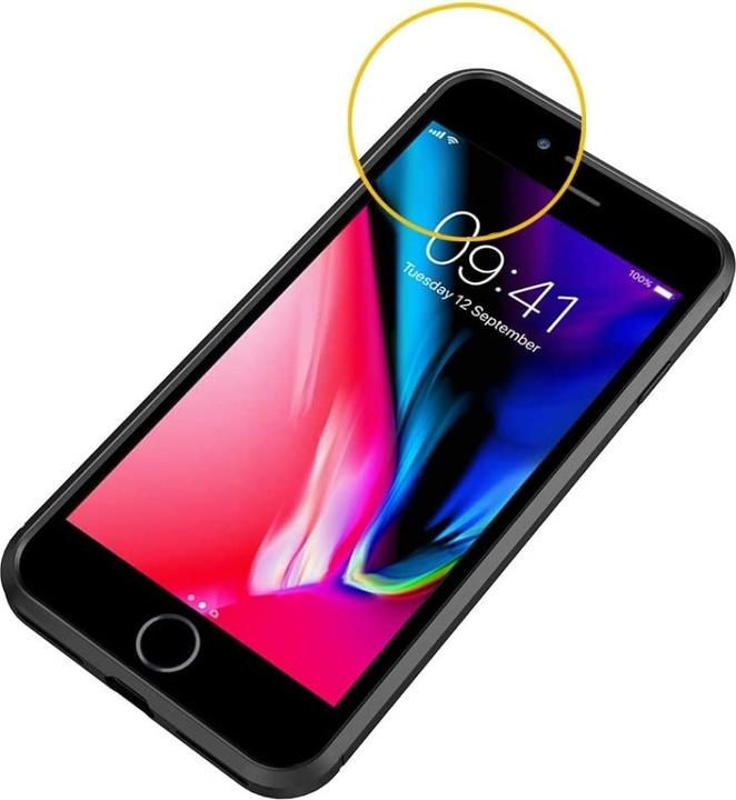 Produktbild Screenguard Carbon Brushed Case (Apple iPhone SE (3rd Gen))