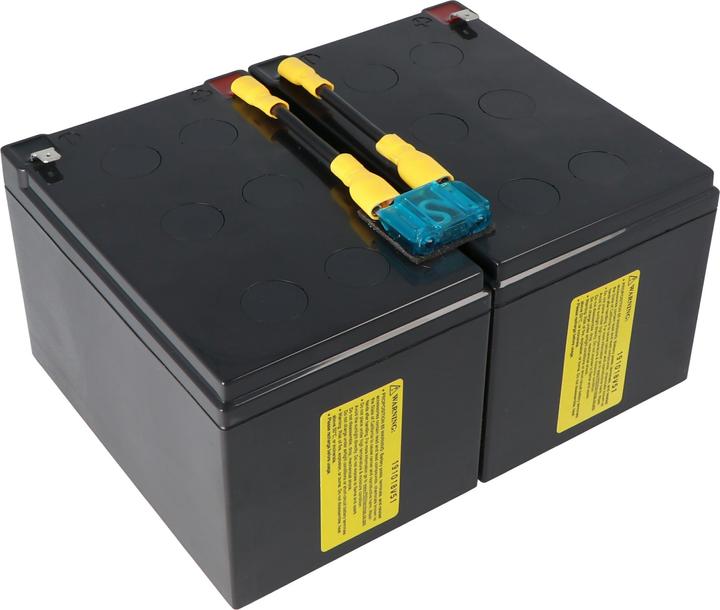Actual product image CSB Akku passend für APC Ersatzbatterie Nr. 6 APC-RBC6, SCD6 Ersatzbatterie vormontiert mit Kabel un