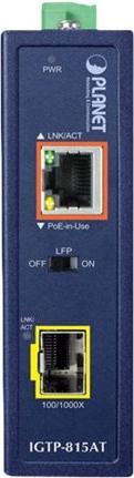 Image du produit Planet IGTP-815AT Convertisseur de média réseau