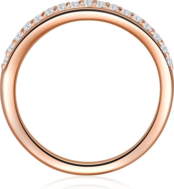 Actual product image Rafaela Donata Ladies Sterling Silver Zirconia Rose Gold - 11424 (52, 925 Silver)