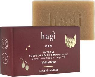Hagi Whisky Barber Beard & Moustache Soap 100G (Handseife Nachfüllpackung)