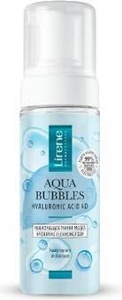 Lirene Aqua Bubbles Hyaluronic Acid 4D Foam Hydrating For All Skin Types 150Ml (Mousse, 150 ml)