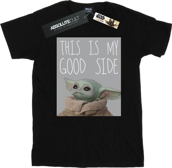 Image du produit Star Wars - T-shirt THE MANDALORIAN THE CHILD GOOD SIDE - Homme (XL)