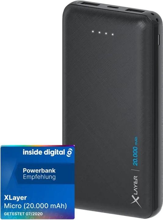 Immagine prodotto Xlayer micro nero (20000 mAh, 74 Wh)