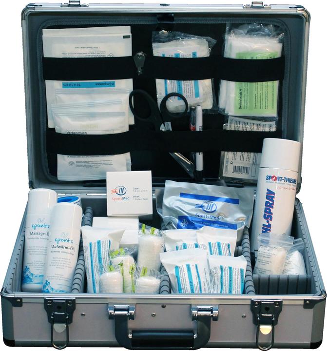 Actual product image Sport-Thieme Fitness and medical kit filled (First aid set accessories)