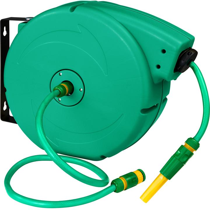 Image du produit tectake Enrouleur de Tuyau de Jardin (20 m)