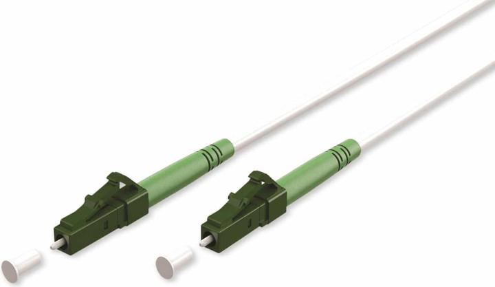 Produktbild Goobay Glasfaserkabel FTTH, Singlemode OS2 White, weiss Simplex, 2 m (CAT7, 2 m)