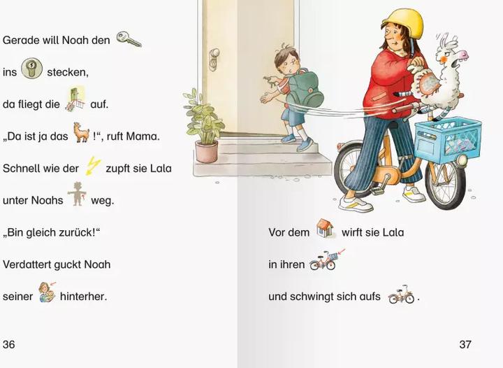 Produktbild Ravensburger Leserabe - Vor-Lesestufe: Lala, das labernde Lama (Deutsch, Alexandra Fischer-Hunold, 2023)
