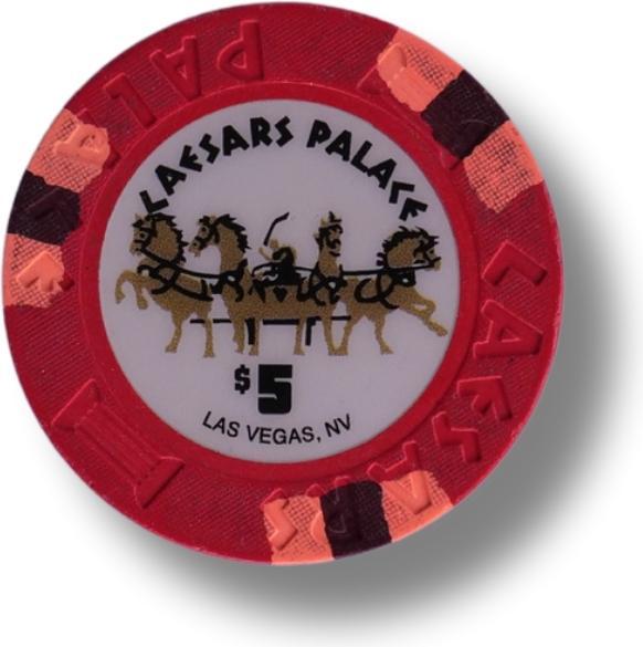 Casinoshop 5 Dollar Chip Caesars Palace Las Vegas
